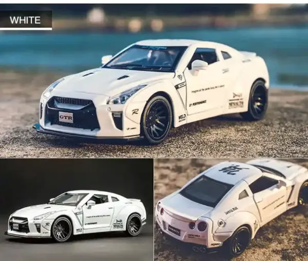 1:32 Nissan GTR Diecast Car Model - Image 7