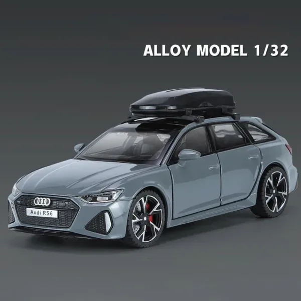 1:32 Audi RS6 RS7 Diecast Alloy Car Model - Image 8