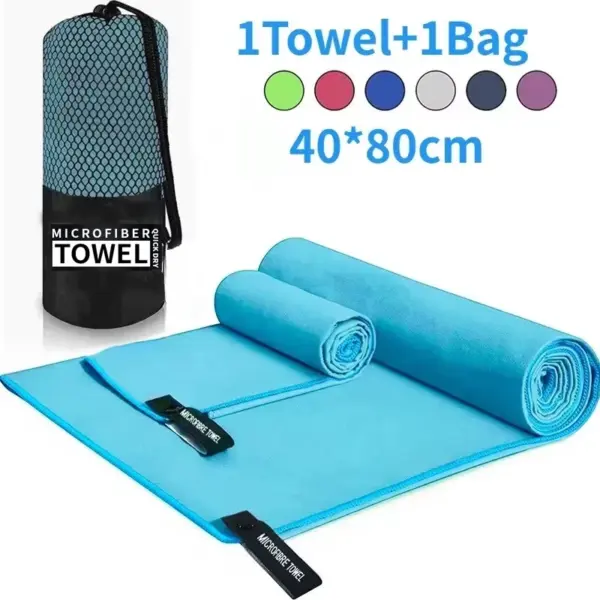 Quick-Drying Microfiber Sports Towel 40x80cm - Image 8