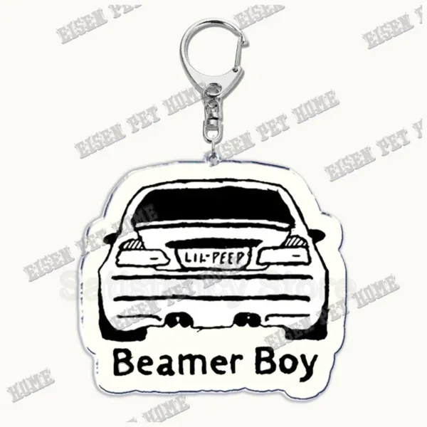 Lil Peep Acrylic Keychain Pendant Gift - Image 39