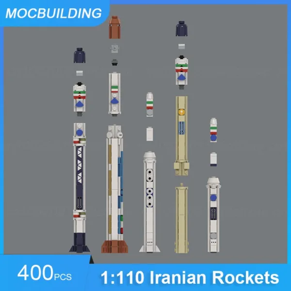 Atlas V Model Building Blocks Set 885PCS - Image 6