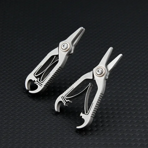 Titanium Alloy Nose Hair Scissors 48MM - Image 6