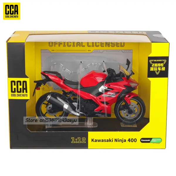 1:12 BMW R1250RT Diecast Motorcycle Model - Image 9