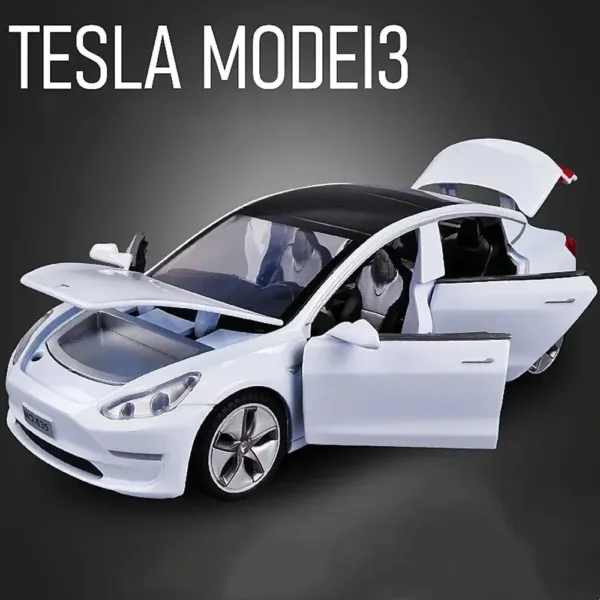 1:32 Tesla Model X, 3, S Diecast Car Set - Image 10