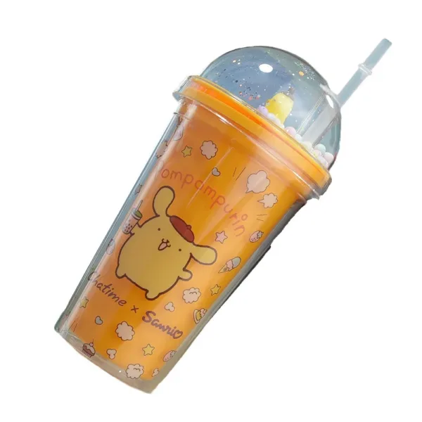 450ml Hello Kitty Cartoon Water Bottle - Image 5