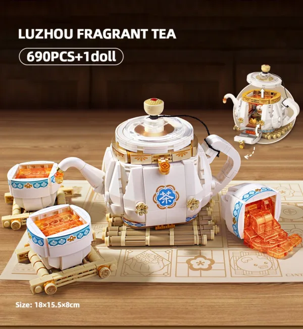 Cantonese Dim Sum Micro Building Blocks Set - Image 12