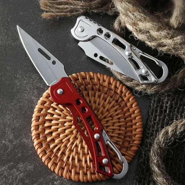 Compact Folding Stainless Steel Pocket Knife - Image 4