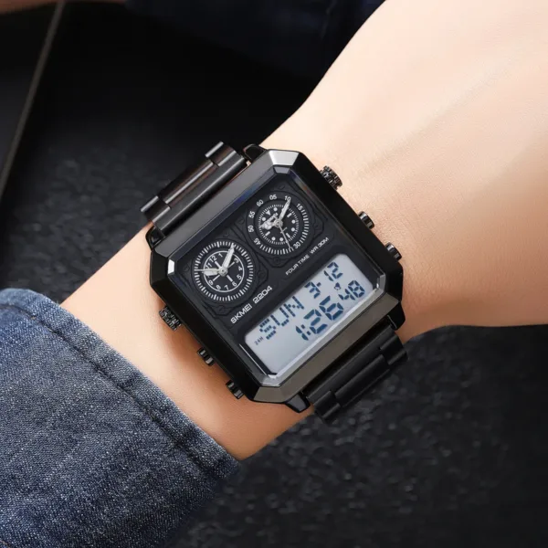 Men's Waterproof Digital Sports Watch - Image 3