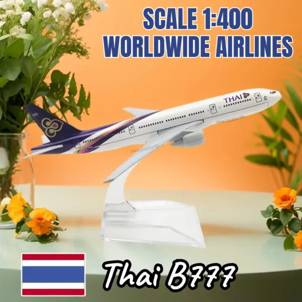 1:400 Diecast Concorde Aircraft Model Toy - Image 47