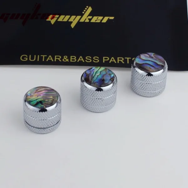 Abalone Guitar Knobs for Electric Bass 6mm Pots - Image 8