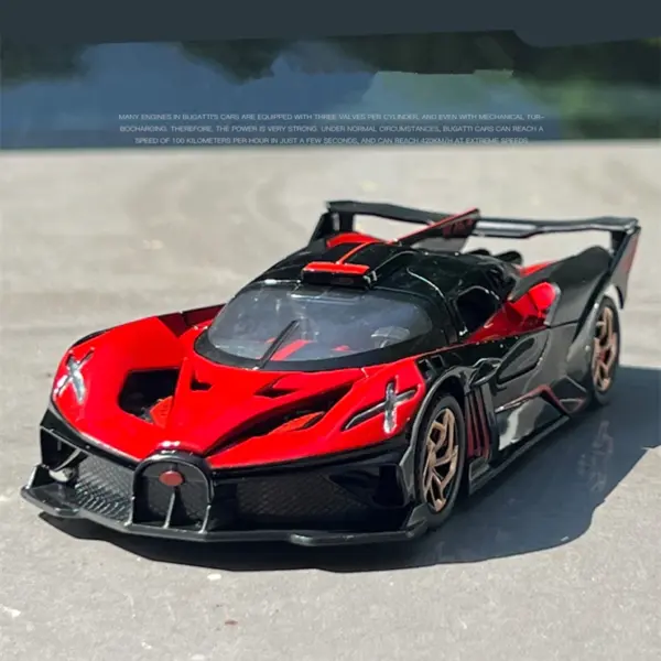 1:32 Bugatti Bolide Diecast Alloy Car Model - Image 2