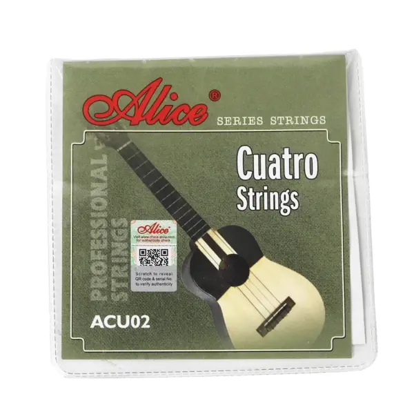 Alice Cuatro Black Nylon Strings Set ACU02 - Image 5