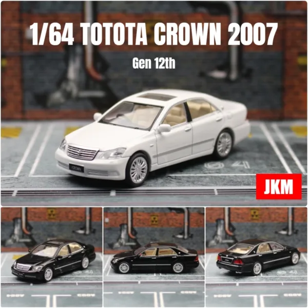 1/64 Toyota Crown 2007 Diecast Model Car