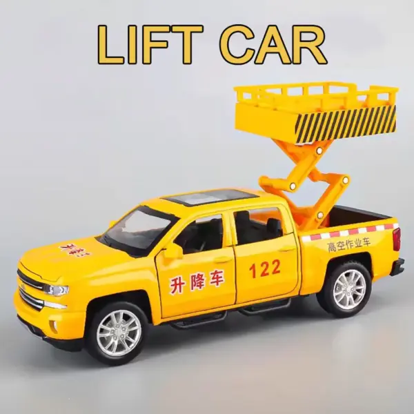 1/32 Scale Diecast Lift Truck Model Toy