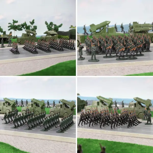 38pcs HO Scale Military Figures Set