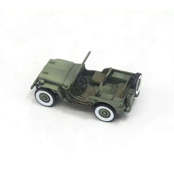 1:72 Chinese Military Jeep Model Collectible - Image 3