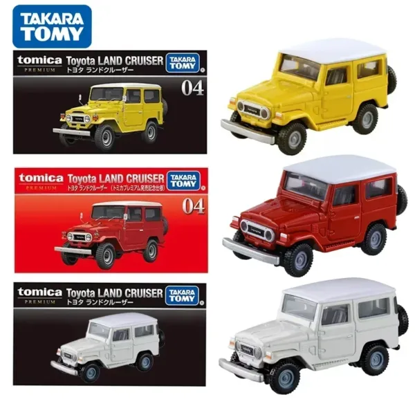 Toyota Land Cruiser Diecast Model Toy Car