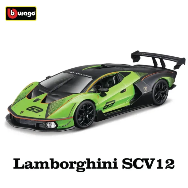 Bburago 1:24 Lamborghini Sian Diecast Model - Image 11