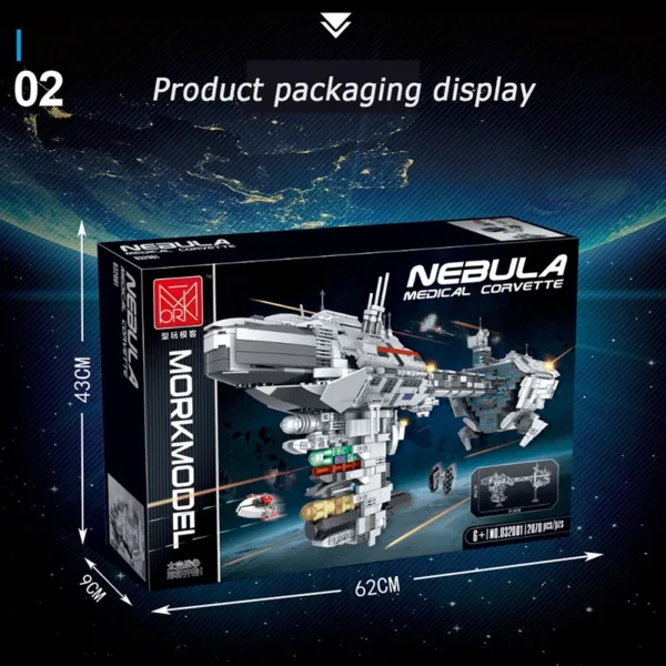 Nebula Medical Corvette Frigate Building Blocks - Image 6