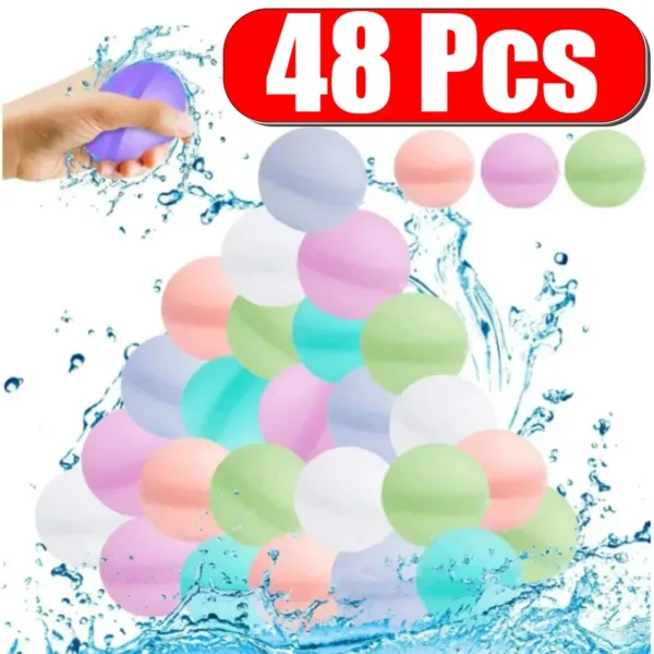 Reusable Silicone Water Balloons for Summer Fun