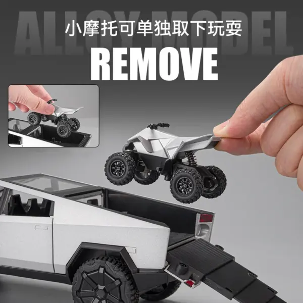 1:24 Alloy Cyber Truck Model Gift - Image 4