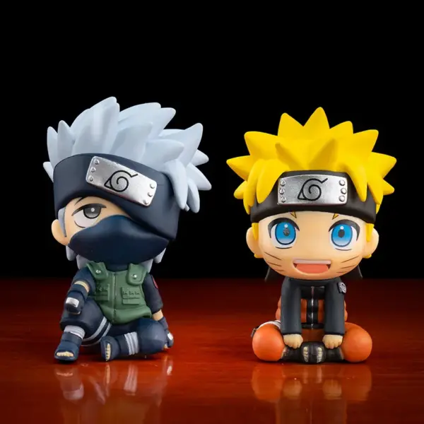 9cm Naruto Uzumaki Kakashi Sasuke Action Figure