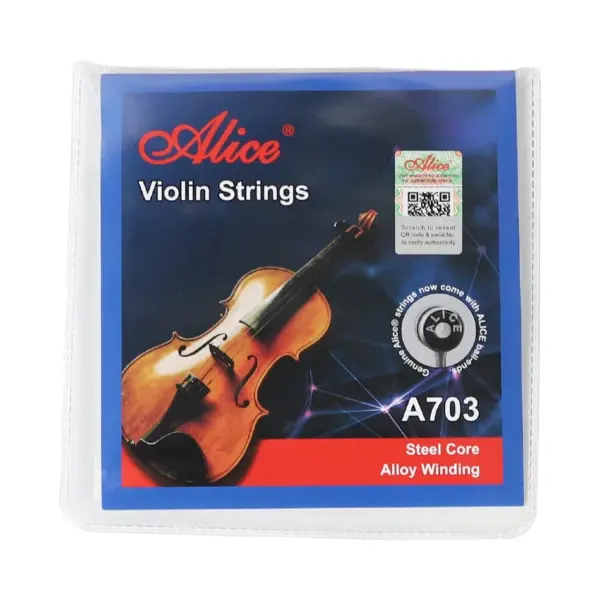 Alice A703 Stainless Steel Violin Strings Set