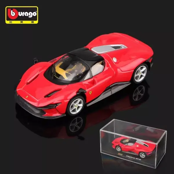 Bburago 1:43 Scale Ferrari Daytona SP3 Model Car - Image 12