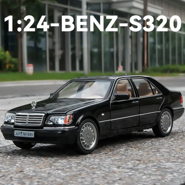 1:24 Mercedes-Benz W140 Diecast Model Car