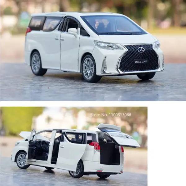 1/32 LM300 Diecast SUV Model Car with Sound - Image 6