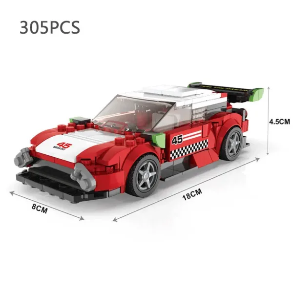 City Speed Champion Racing Car Building Blocks - Image 15