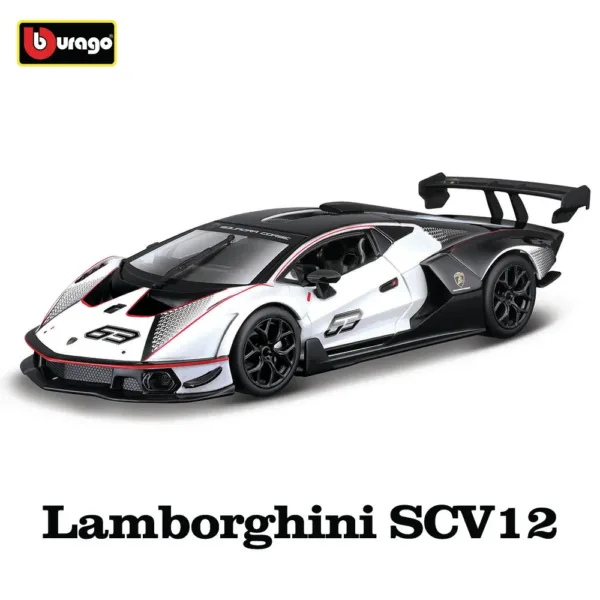 Bburago 1:24 Lamborghini Sian Diecast Model - Image 13