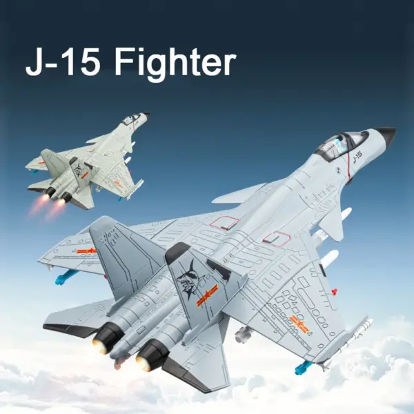 1/89 Alloy J-15 Fighter Model Airplane Toy