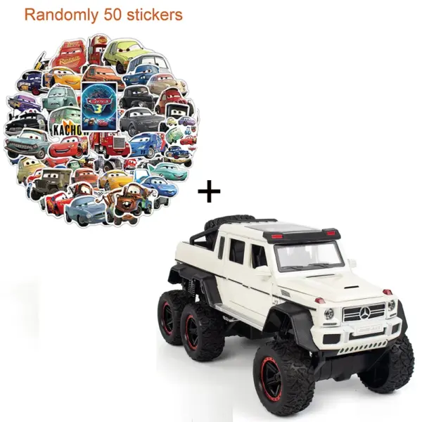 1:22 Scale G63 6x6 Diecast Off-road Model - Image 7