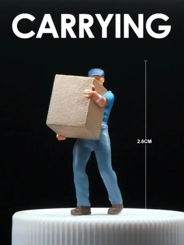 1/64 Scale Painted Miniature Figure Model - Image 3