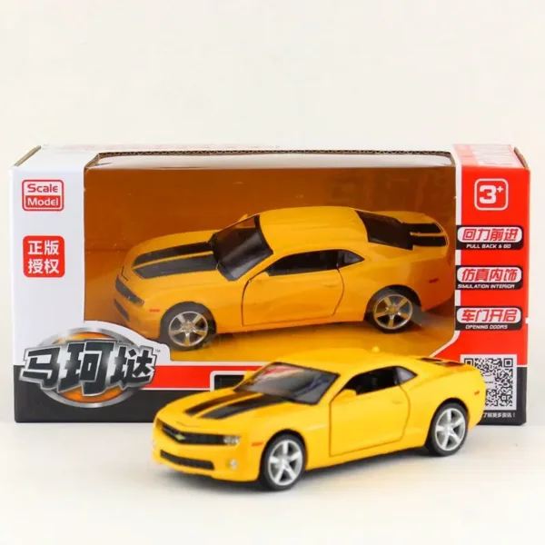 1:36 Alloy Chevrolet Camaro Diecast Model Car - Image 6