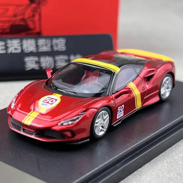 1/64 Ferrari F8 Tributo Diecast Model Car - Image 7