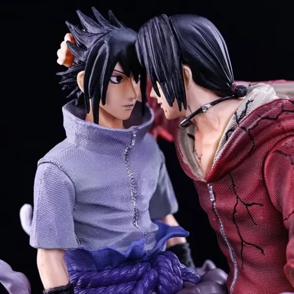 17cm Naruto Uchiha Itachi & Sasuke Figure - Image 5