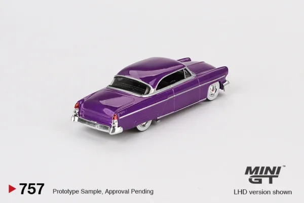 1/64 Scale Purple Metallic Lincoln Capri Model - Image 2