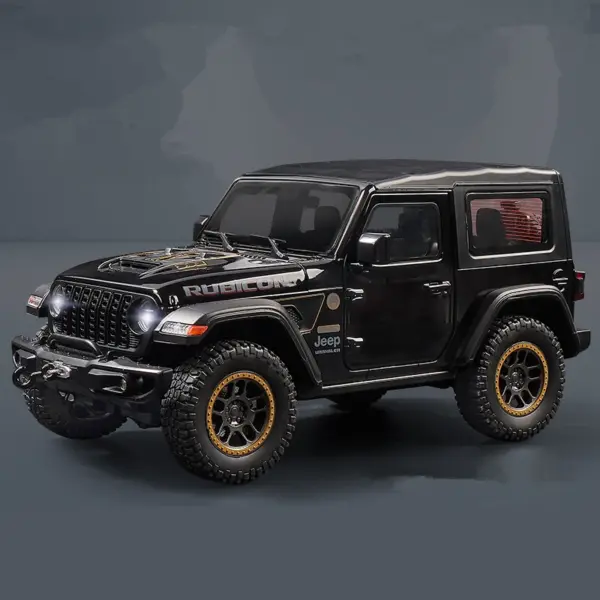 1:18 Jeep Wrangler Rubicon Diecast Model Vehicle - Image 9