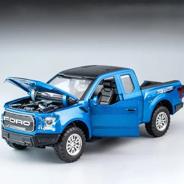 1:32 Ford Raptor F150 Diecast Model Car - Image 8