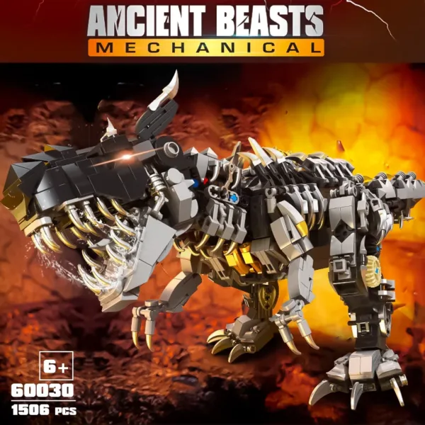 Tyrannosaurus Rex Mechanical Robot Building Toy - Image 5