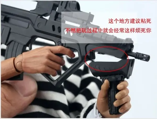 1/6 TAVOR Submachine Gun Model Kit - Image 5
