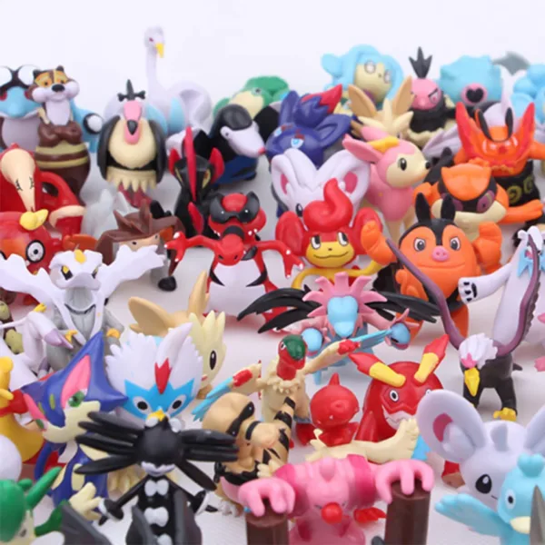 144 Unique Pokemon Mini Figures Set - Image 6