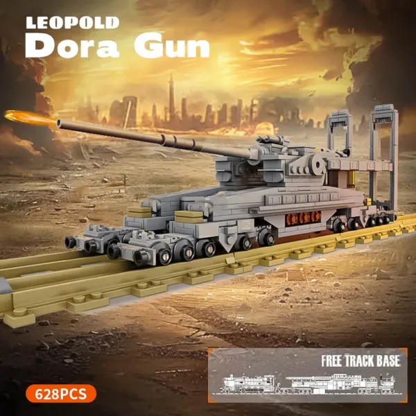 Leopold Dora Gun Building Block Set 628PCS - Image 3