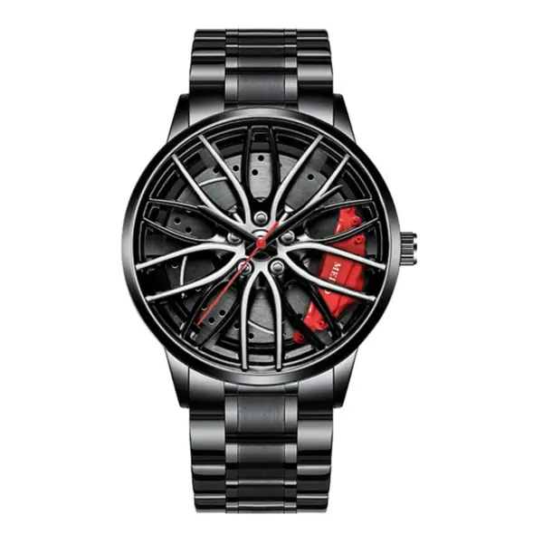 Fashion Men's Quartz Watch with Stainless Steel Band - Image 5