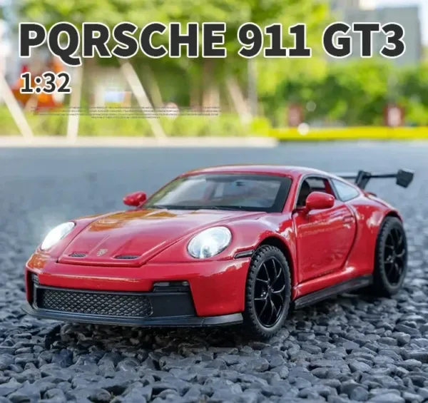 1:32 Diecast Porsche 911 GT3 Model Car