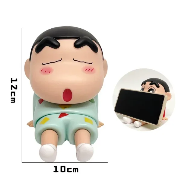 Crayon Shin-Chan Vinyl Doll Phone Holder - Image 8