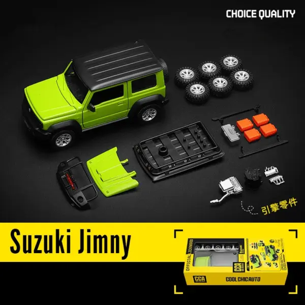 1:32 Suzuki Jimny Alloy Diecast Model Car - Image 8