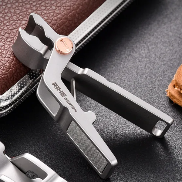 High-End Stainless Steel Nail Clippers EDC - Image 5